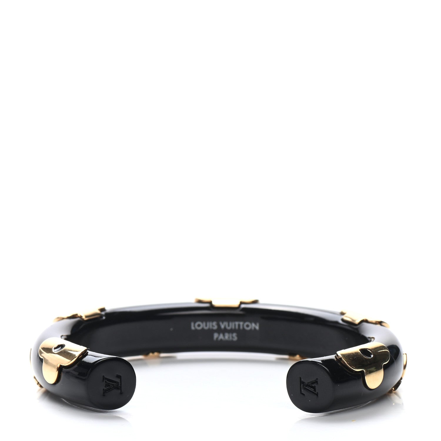 Louis Vuitton Resin Daily Monogram Bracelet M Black 3 of 4
