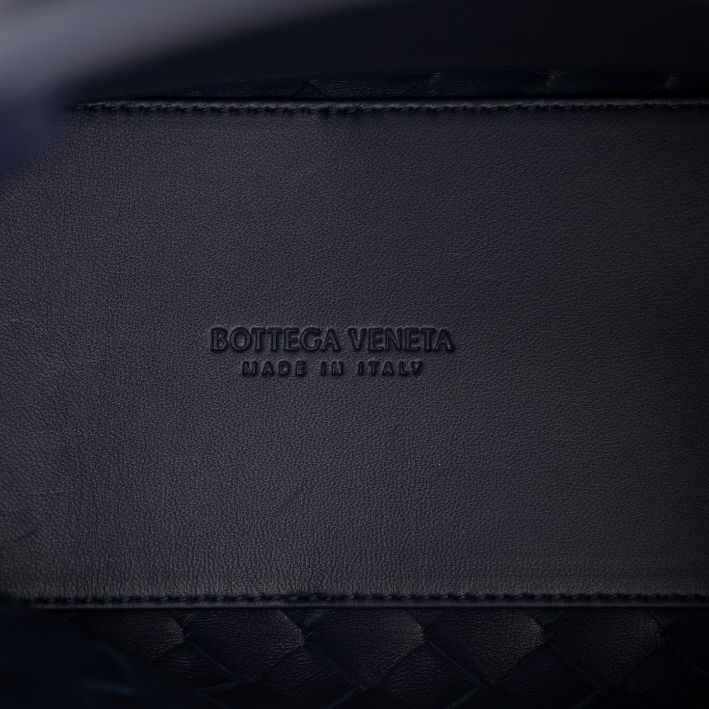 Nappa Intrecciato Small Andiamo Shoulder Bag Duke