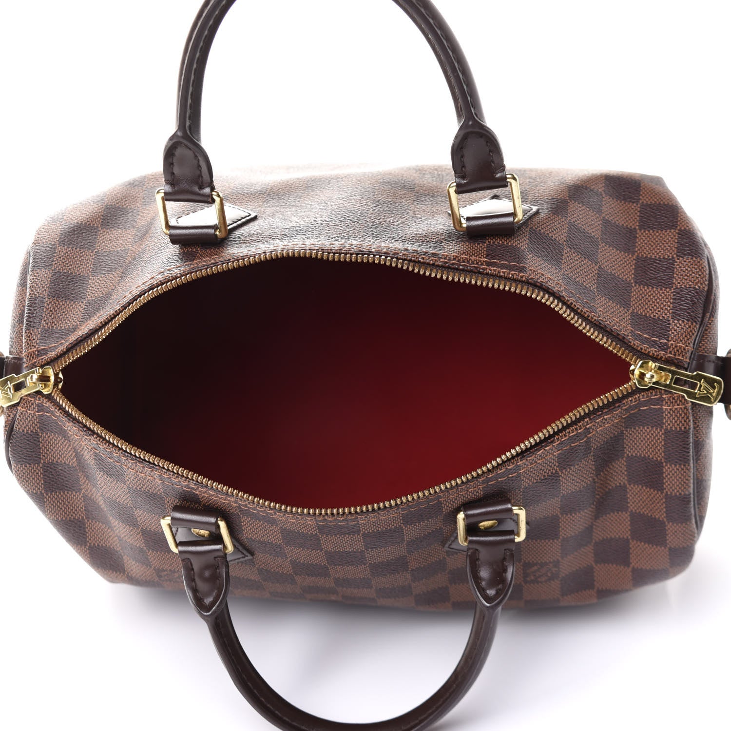 Louis Vuitton Damier Ebene Speedy Bandouliere 30 5 of 10