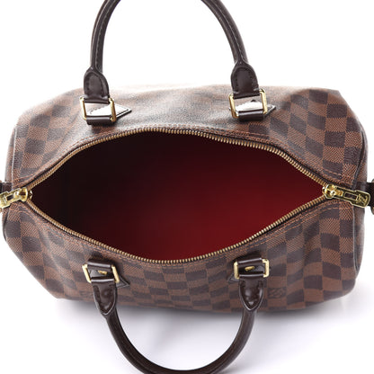 Louis Vuitton Damier Ebene Speedy Bandouliere 30 5 of 10
