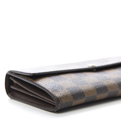 Louis Vuitton Damier Ebene Sarah Wallet 6 of 13