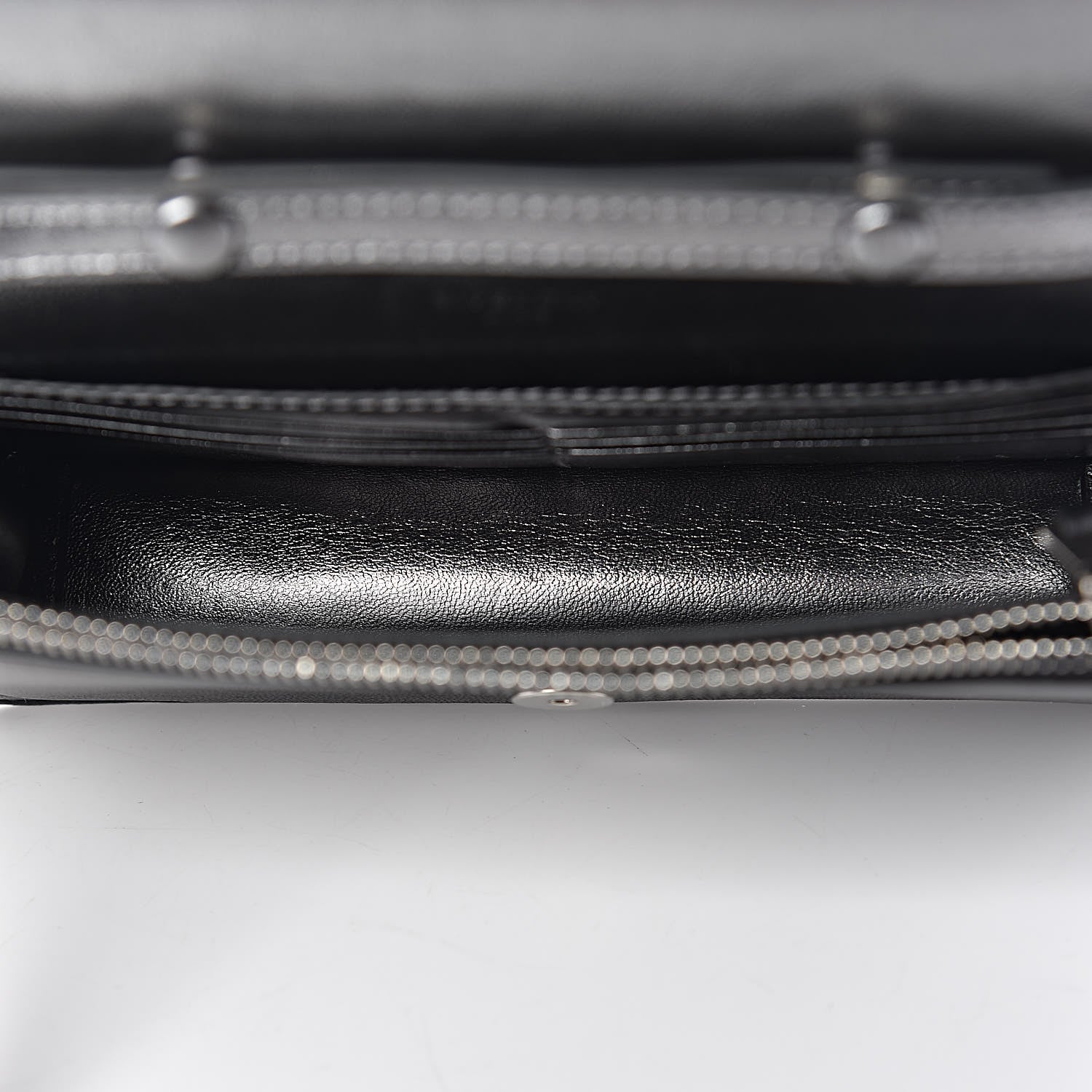 Givenchy Lambskin Emblem Chain Wallet Black 5 of 12