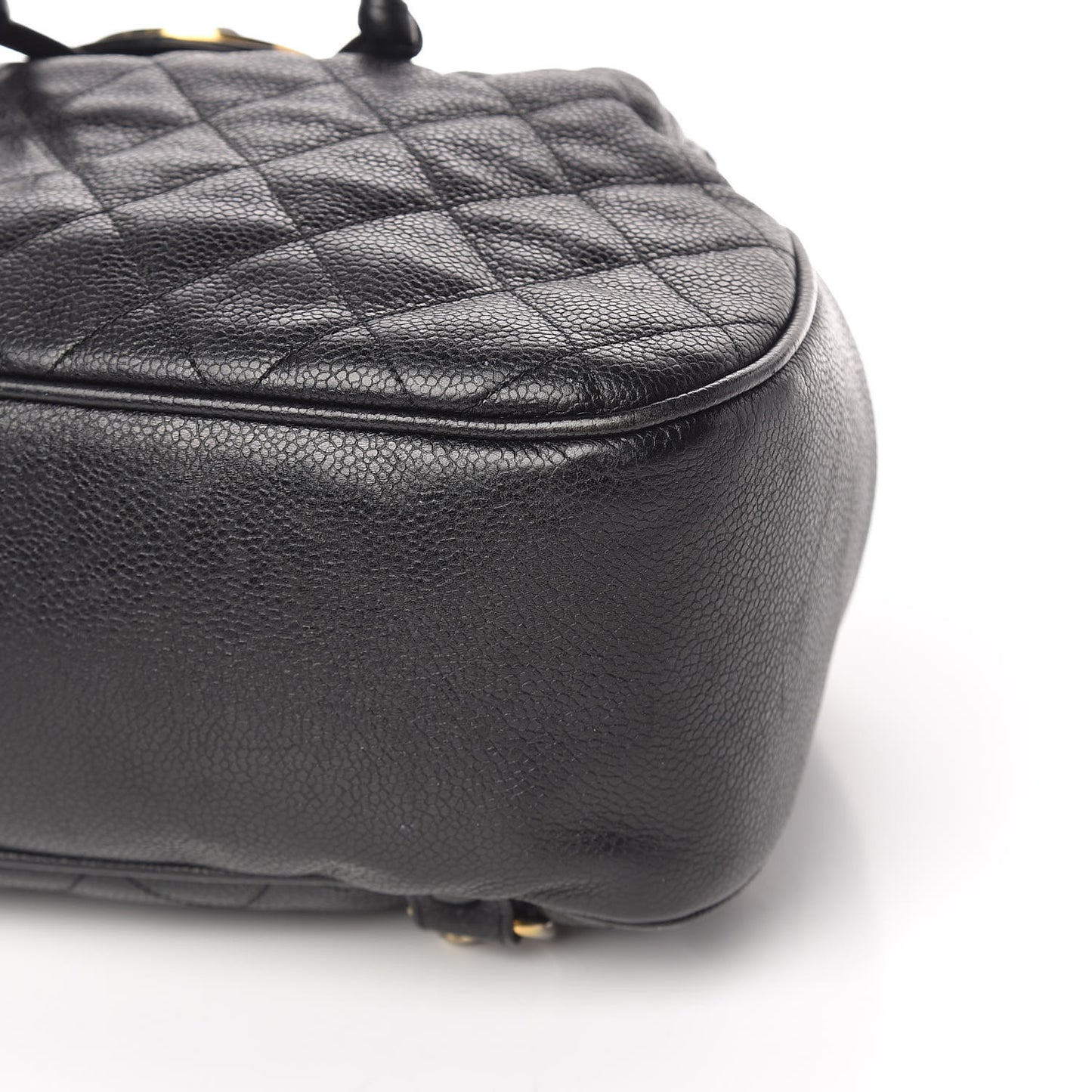 Caviar Quilted CC Backpack Black