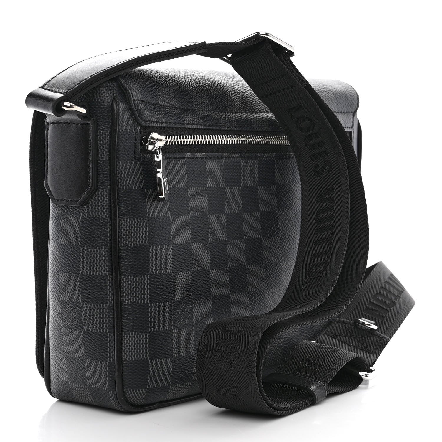 Louis Vuitton Damier Graphite District PM NM 3 of 9