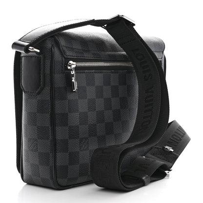 Louis Vuitton Damier Graphite District PM NM 3 of 9