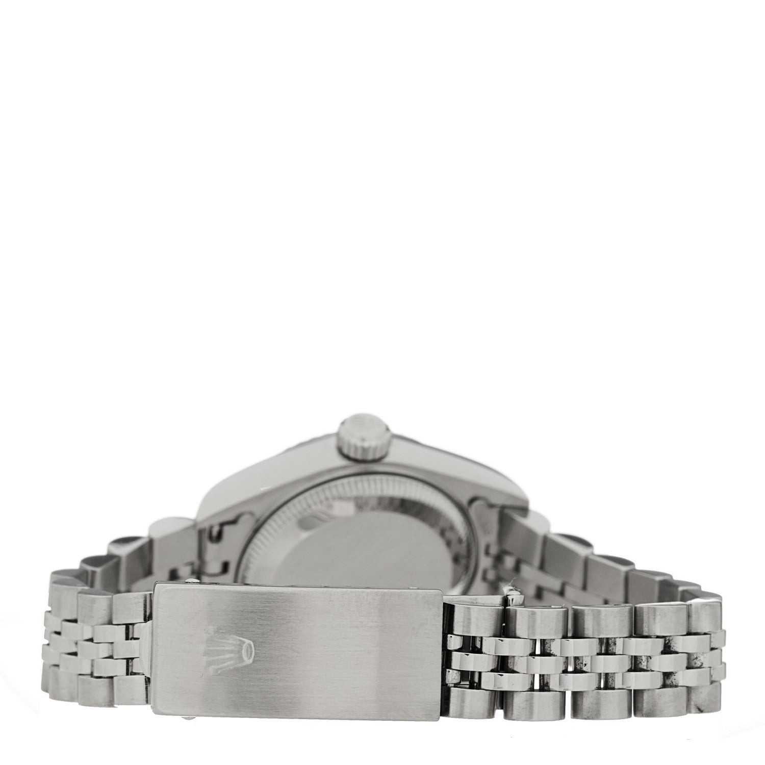 Rolex Stainless Steel 18K White Gold Diamond 26mm Oyster Perpetual Datejust Watch Sodalite 79174 3 of 5