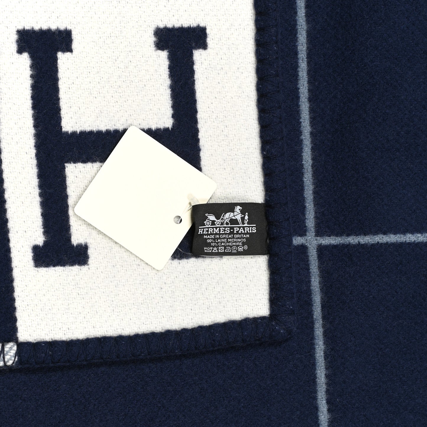 Wool Cashmere Avalon III Blanket Caban Ecru