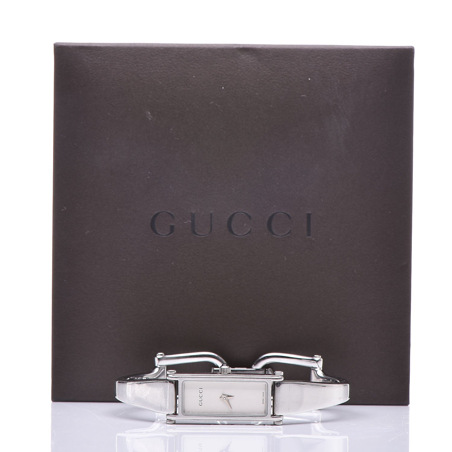 Gucci Stainless Steel 12mm 1500L Horsebit Quartz Watch 6 of 6