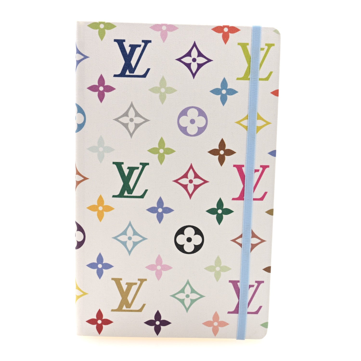 Louis Vuitton LV x TM Monogram Multicolor Jane Notebook MM White 1 of 7