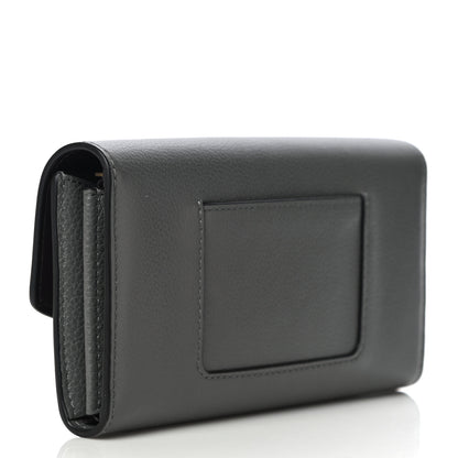 Mulberry Small Classic Grain Darley Wallet Charcoal 3 of 12
