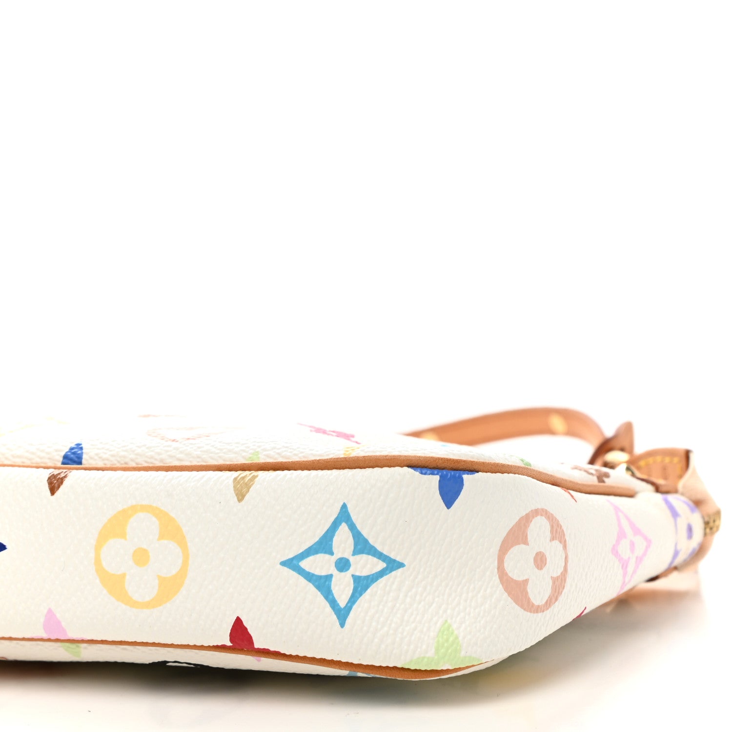 Louis Vuitton Monogram Multicolor Pochette Accessories White 11 of 11