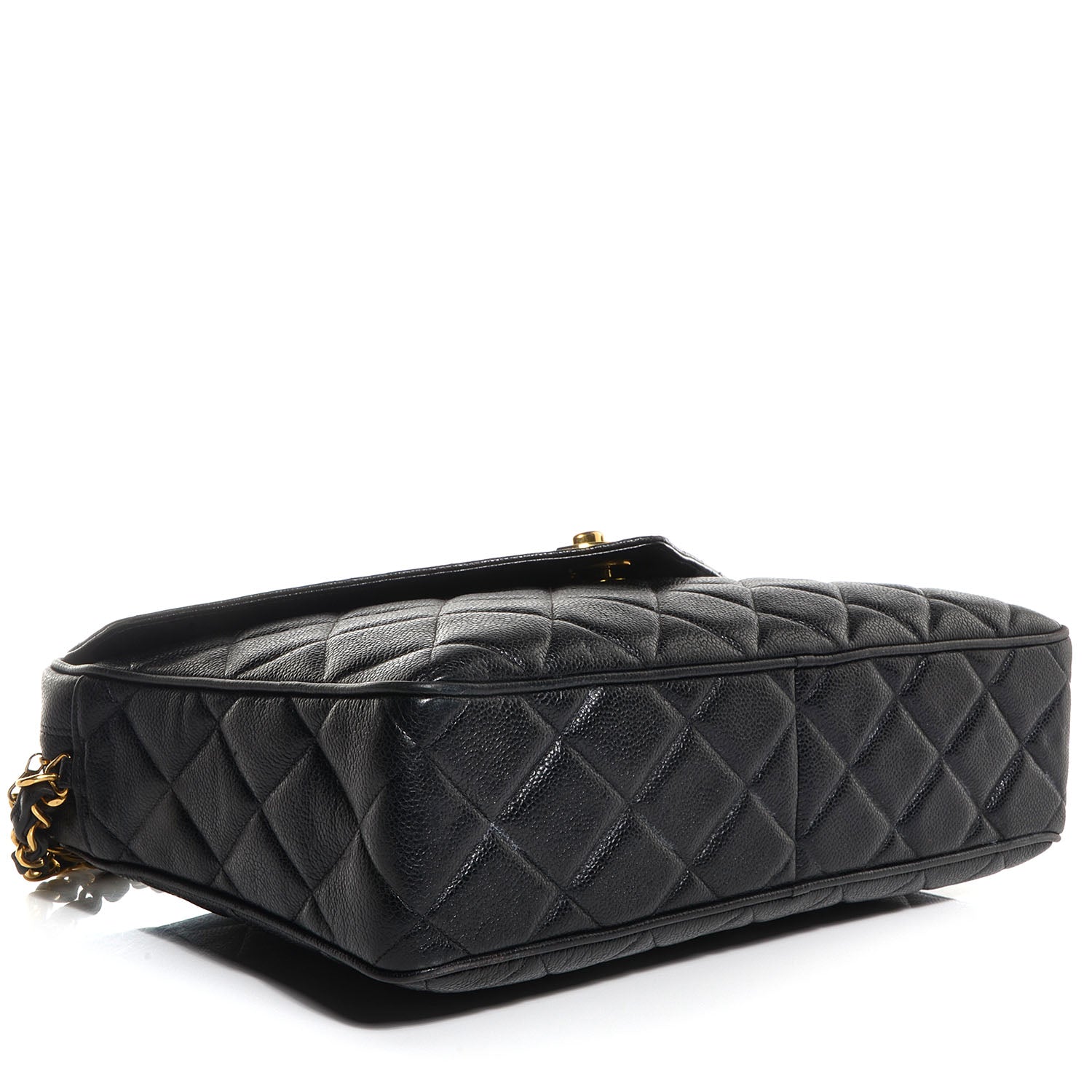 Chanel Caviar Envelope Large Camera Case Black 4 of 9