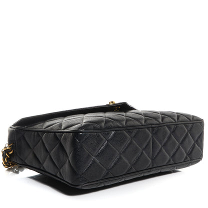 Chanel Caviar Envelope Large Camera Case Black 4 of 9