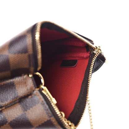 Louis Vuitton Damier Ebene Mini Pochette Accessories 7 of 9