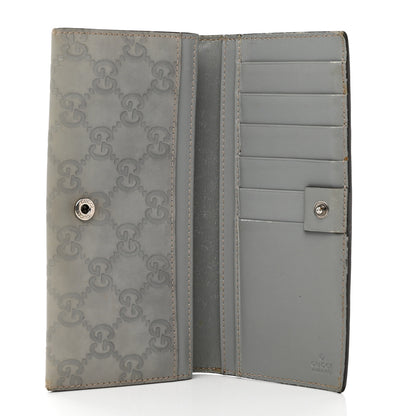 Gucci Guccissima Continental Flap Wallet Grey 5 of 11