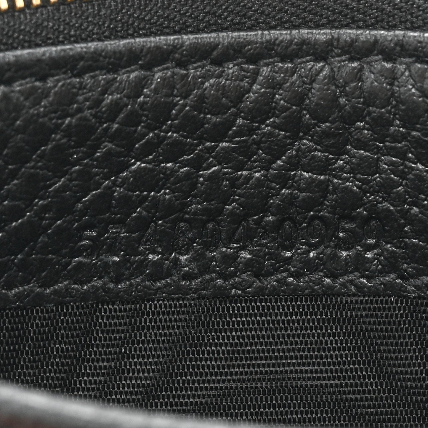 Dollar Calfskin GG Marmont Coin Case Card Holder Black