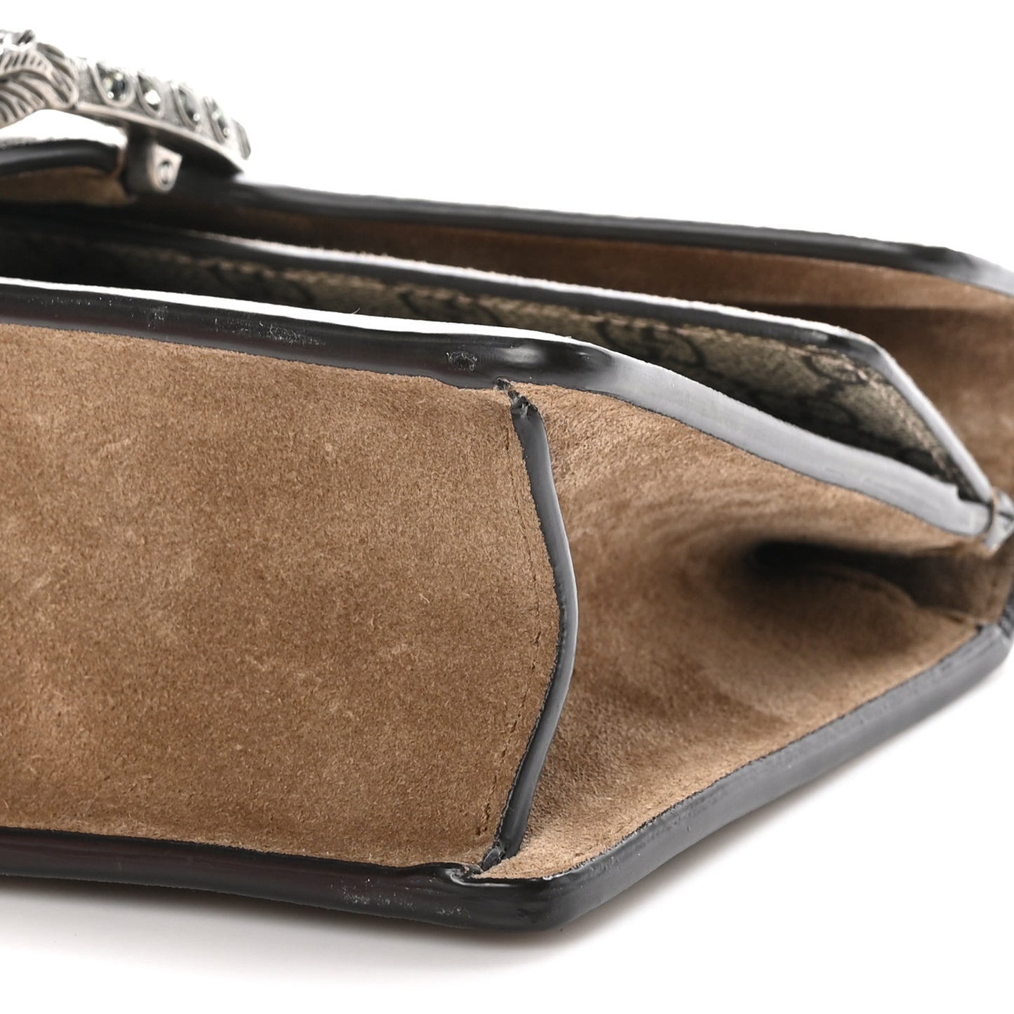 GG Supreme Monogram Small Dionysus Shoulder Bag Taupe