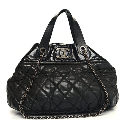 Chanel Iridescent Calfskin Small In The Mix Tote Black 1 of 12