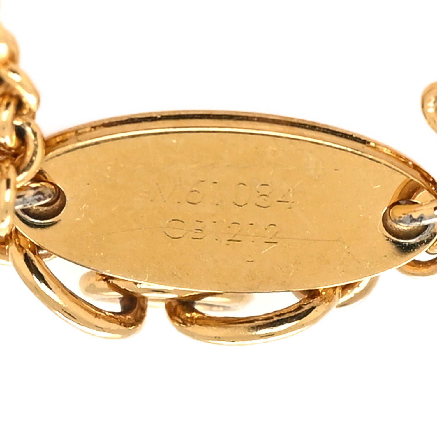 Louis Vuitton Essential V Bracelet Gold 6 of 6