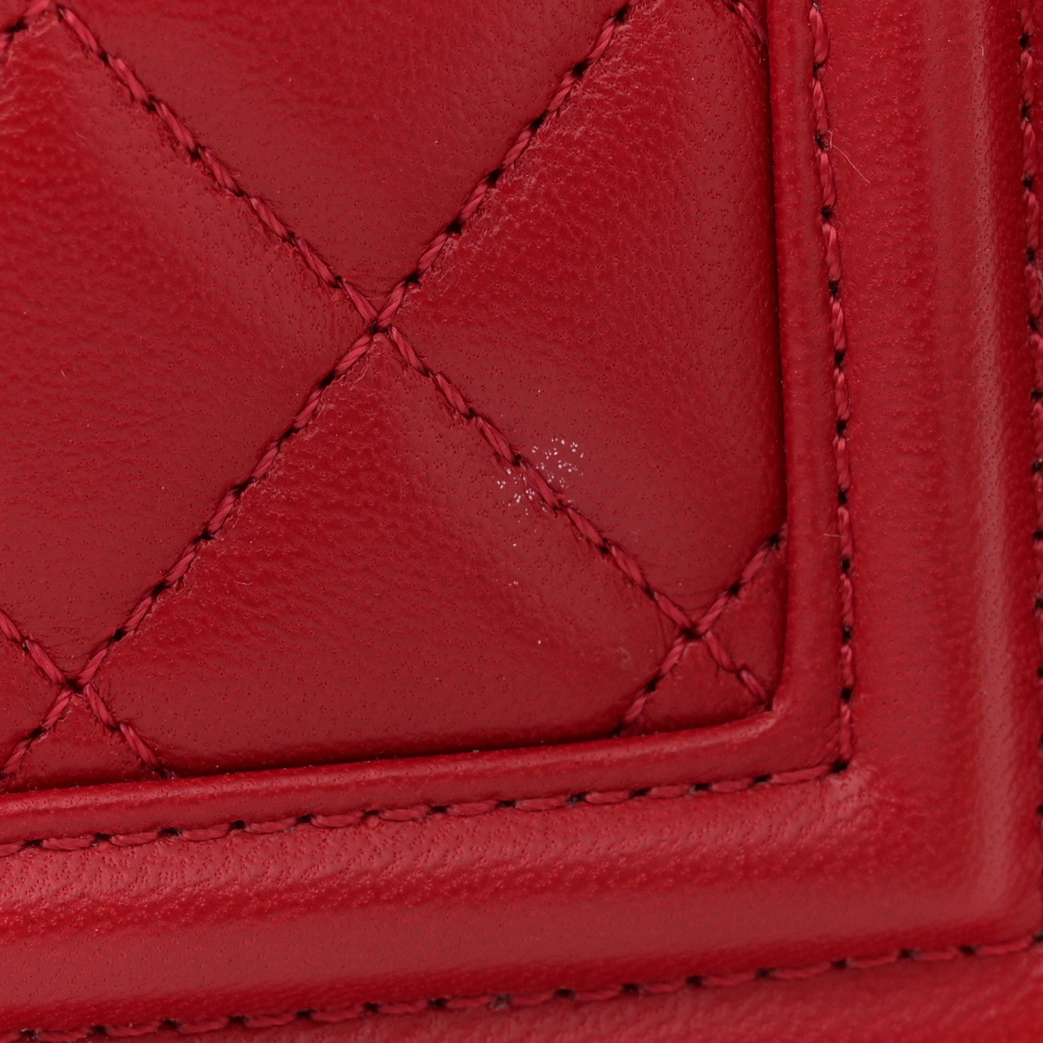Chanel Lambskin Quilted New Medium Boy Flap Red 11 of 13