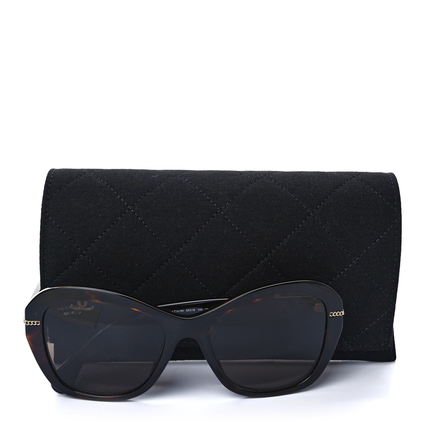 Acetate Polarized CC Butterfly Sunglasses 5510 Dark Tortoise