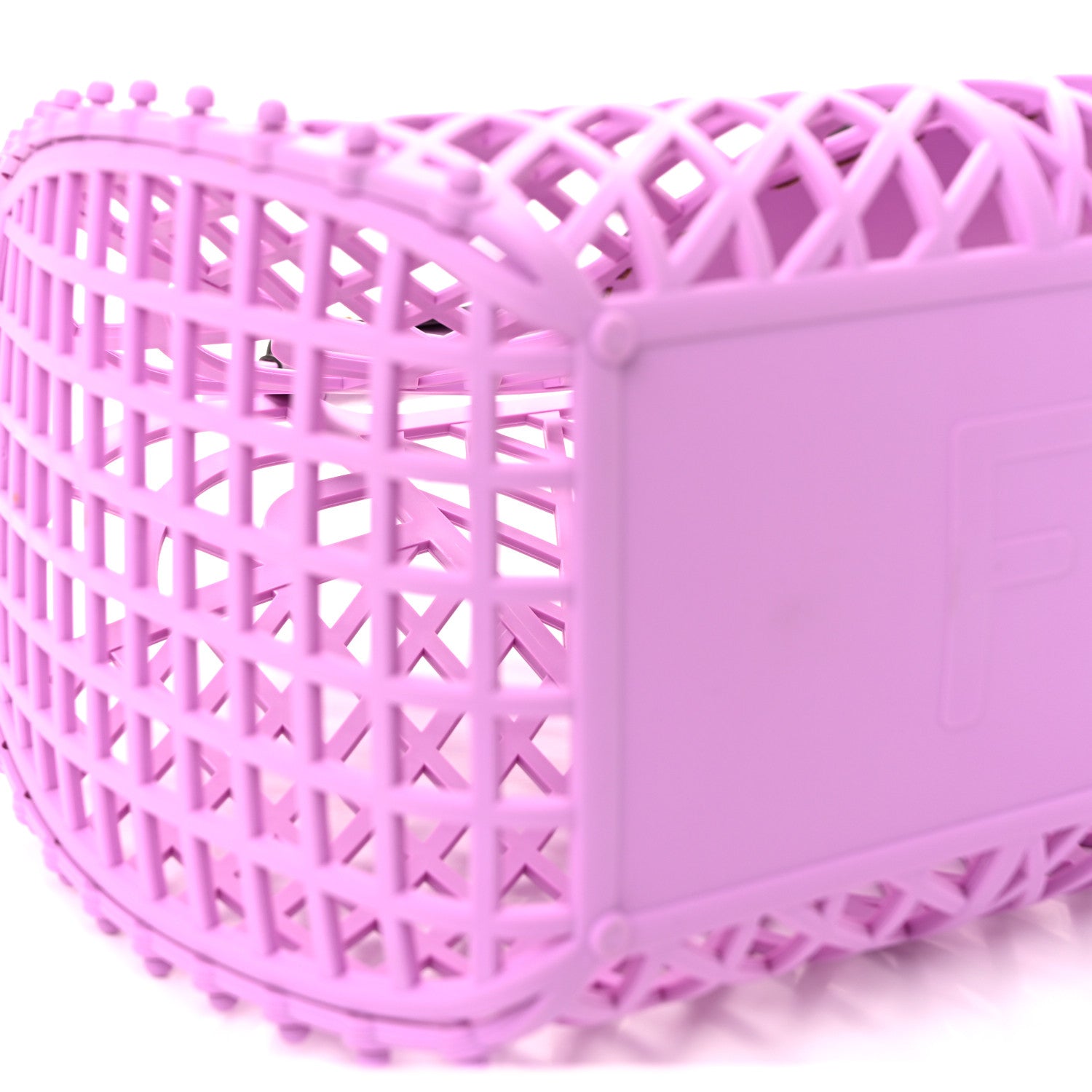 Fendi Recycled Plastic Vitello Liberty Matte Medium Fendi Basket Violetta 10 of 12