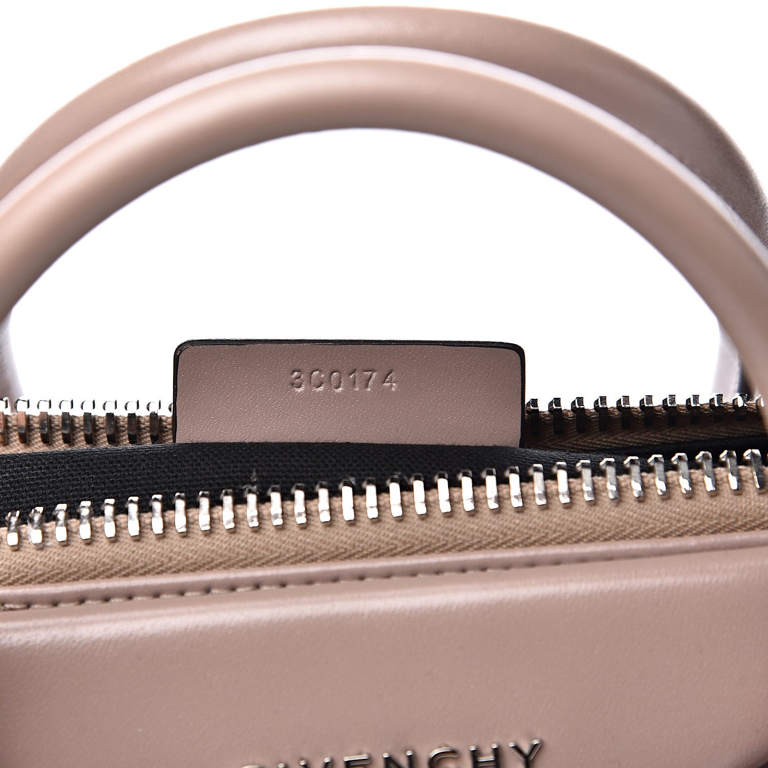 Givenchy Shiny Lord Calfskin Medium Antigona Taupe 6 of 12
