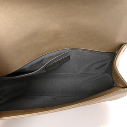 Chanel Metallic Lambskin Medium Golden CC Boy Flap Dark Gold 4 of 10