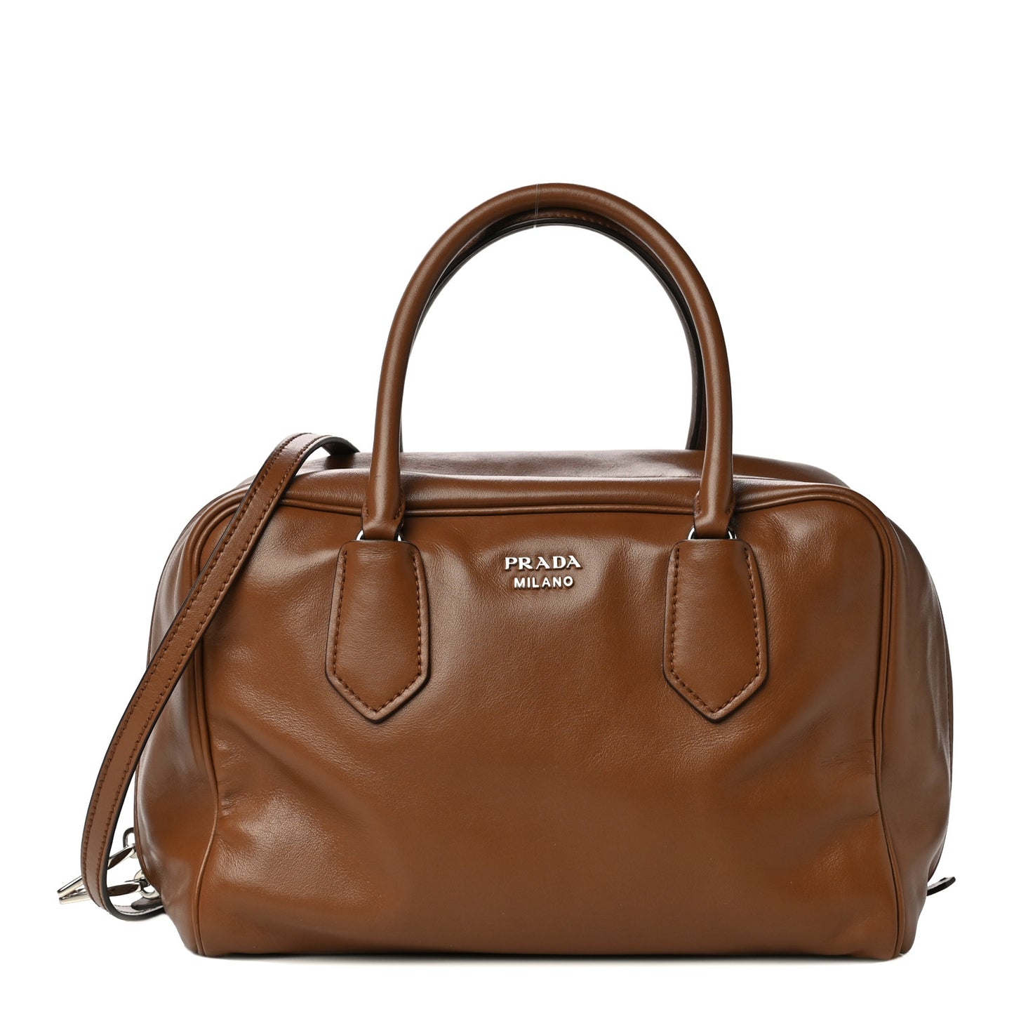 Soft Calf Medium Inside Tote Cannella Turchese