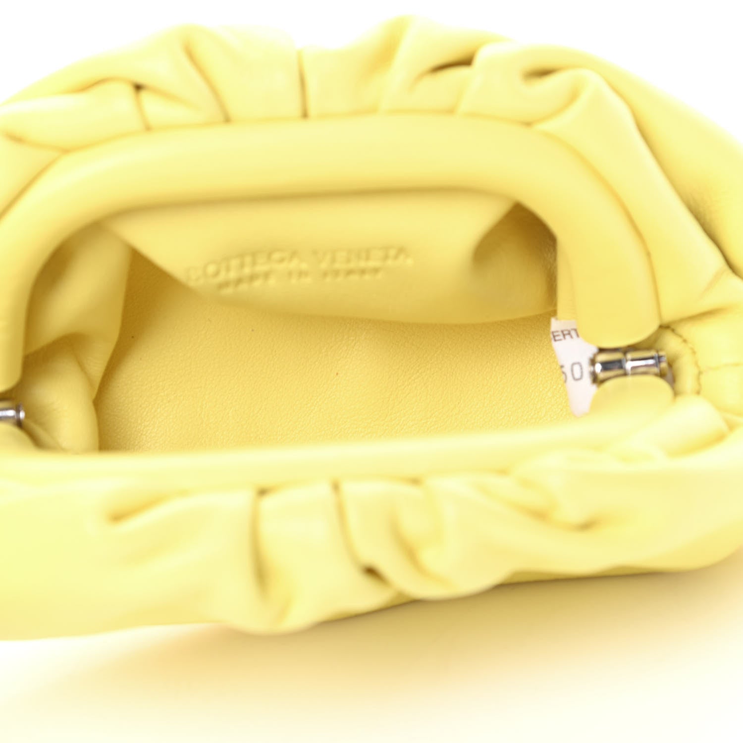 Bottega Veneta Butter Calfskin Coin Purse Sherbert 5 of 7