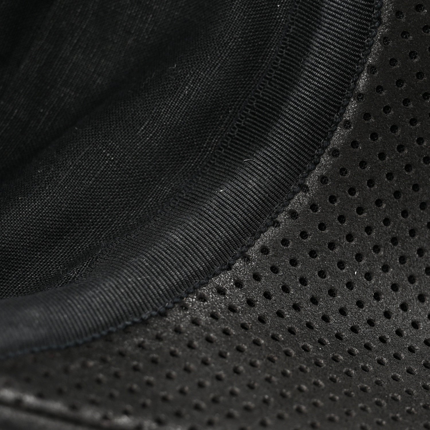 Hermes Lambskin Perforated Cap 58 Black 9 of 10