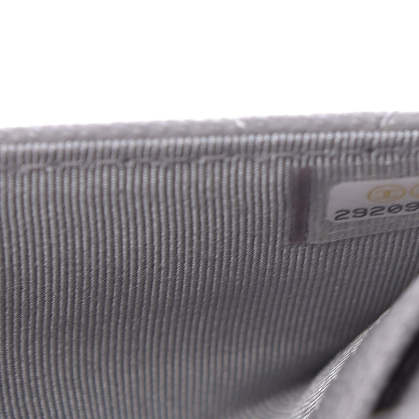 Caviar Quilted Medium Flap Wallet Grey