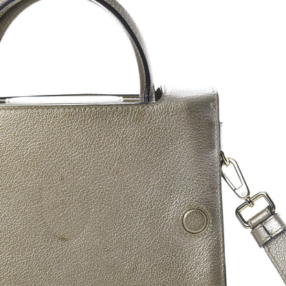 Christian Dior Metallic Grained Calfskin Mini Diorever Flap Bronze 11 of 14