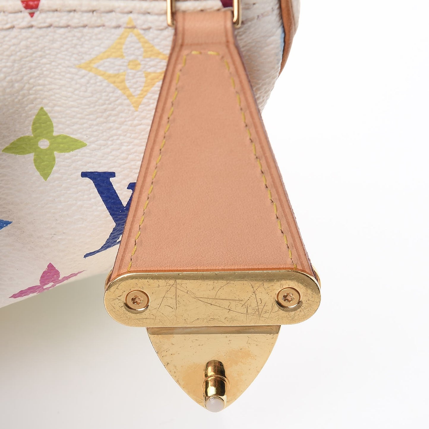 Monogram Multicolor Speedy 30 White