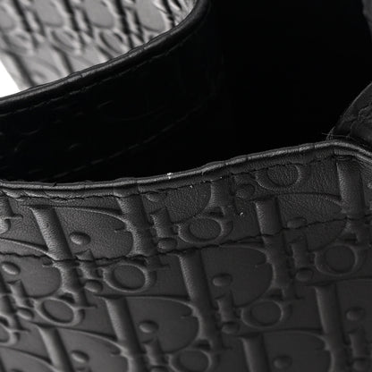 Christian Dior Oblique Calfskin Embossed Large Book Tote Black 17 of 17