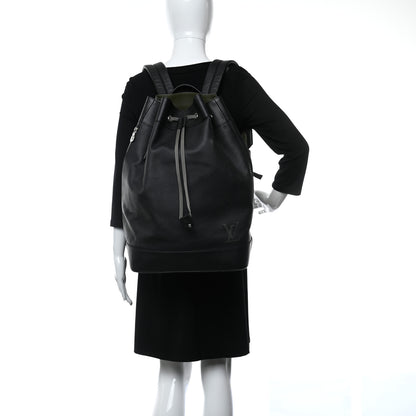 Louis Vuitton Taurillon Noe Backpack Black 2 of 12