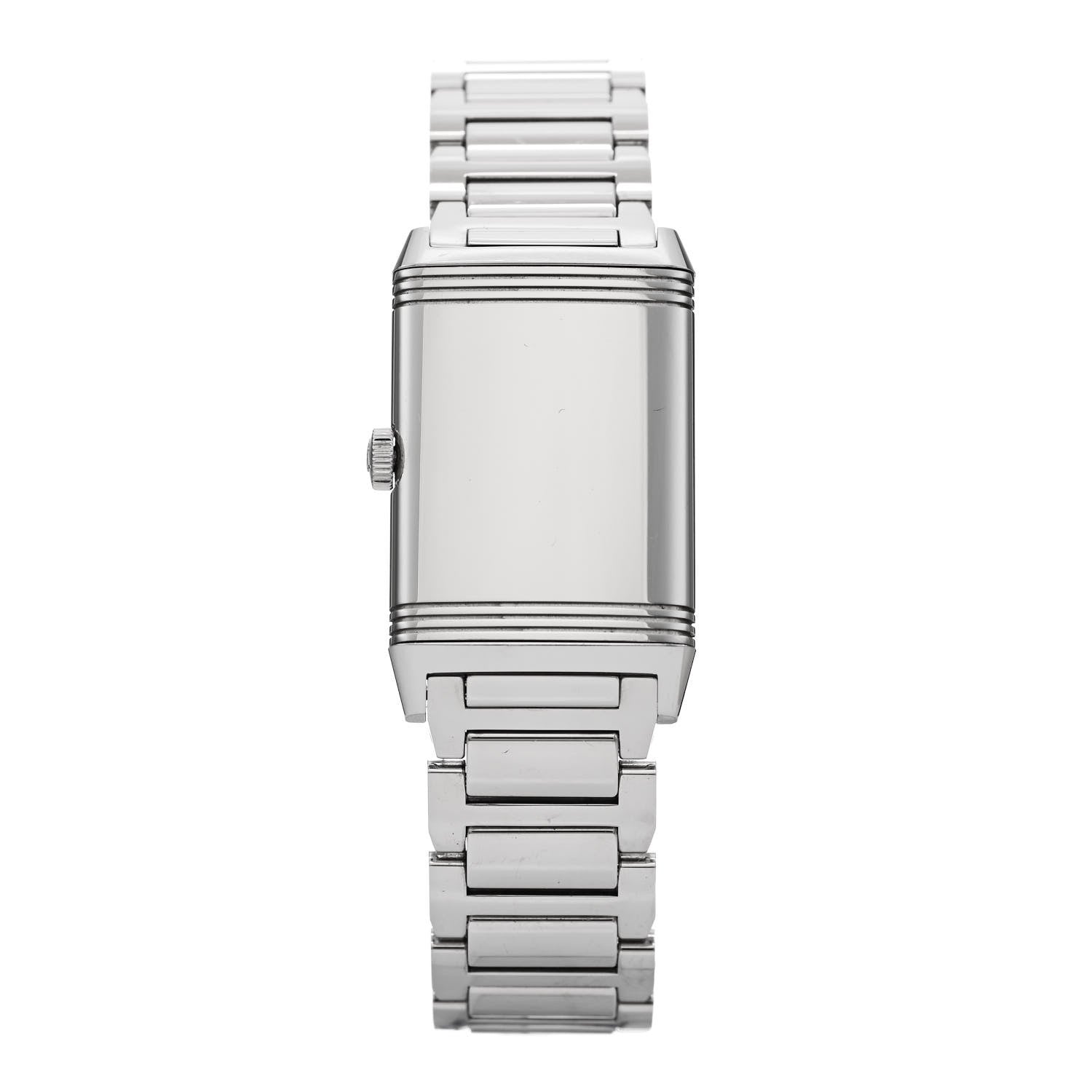Jaeger-LeCoultre Stainless Steel Diamond 24mm Ultra Thin Reverso Manual Winding Watch Q3208121 2 of 7