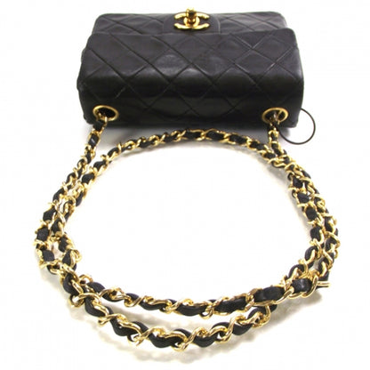 Chanel Lambskin Mini Flap Black 6 of 12