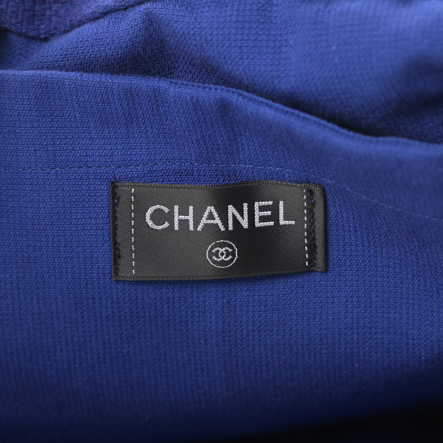 Chanel Terry Cotton CC Beach Tote Towel Set Blue 7 of 11