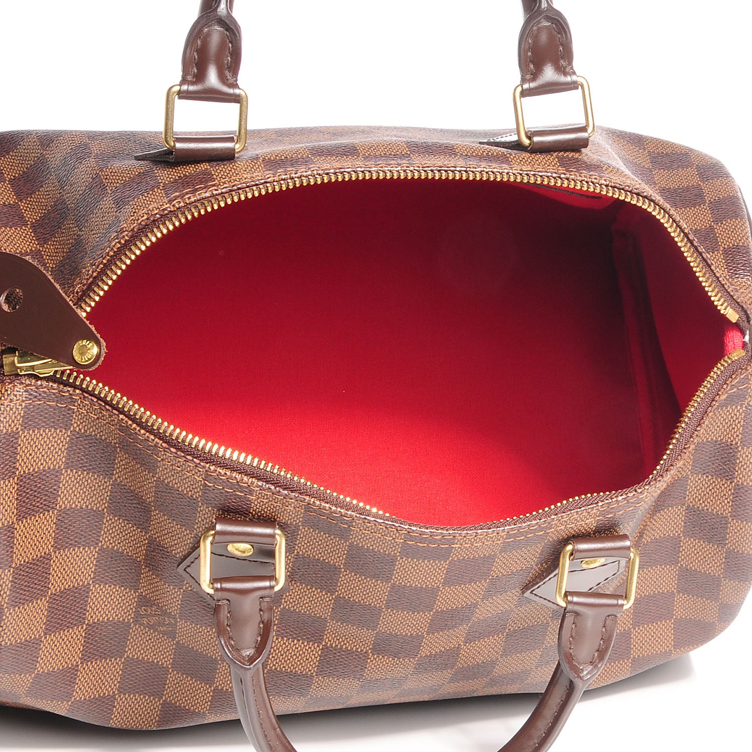 Louis Vuitton Damier Ebene Speedy 30 7 of 7