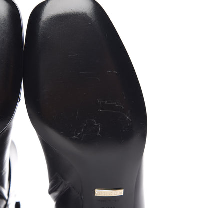 Gucci Malaga Kid Calfskin Soho Boots 36.5 Black 9 of 10