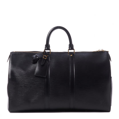 Louis Vuitton Epi Keepall 45 Black 1 of 8