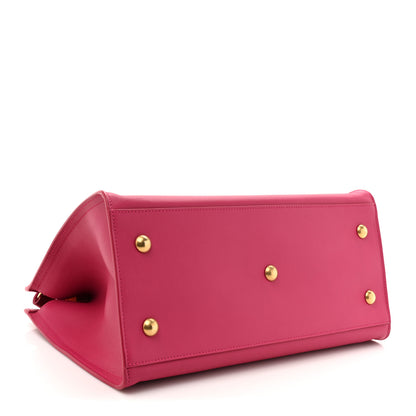Saint Laurent Calfskin Small Classic Y Cabas Fuchsia 4 of 14