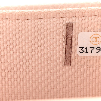 Chanel Caviar Quilted Mini Clutch With Chain Light Beige 8 of 12
