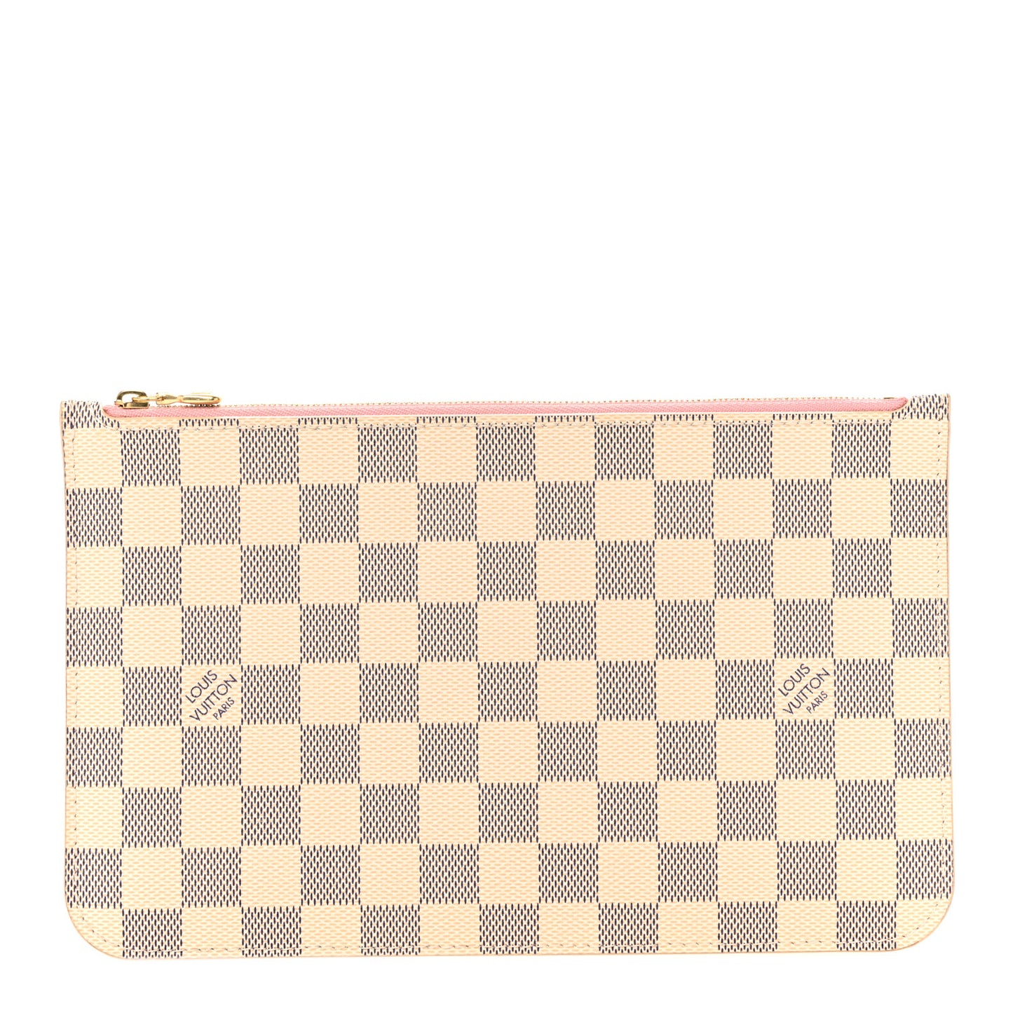 Damier Azur Neverfull MM GM Pochette Rose Ballerine