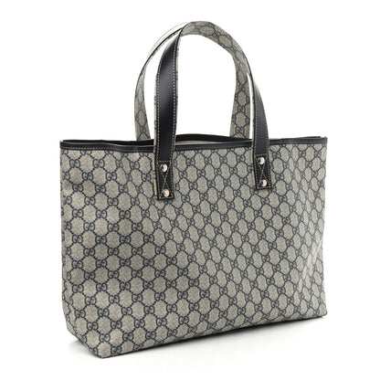 Gucci GG Plus Monogram Medium Signature Web Loop Tote Navy 3 of 10