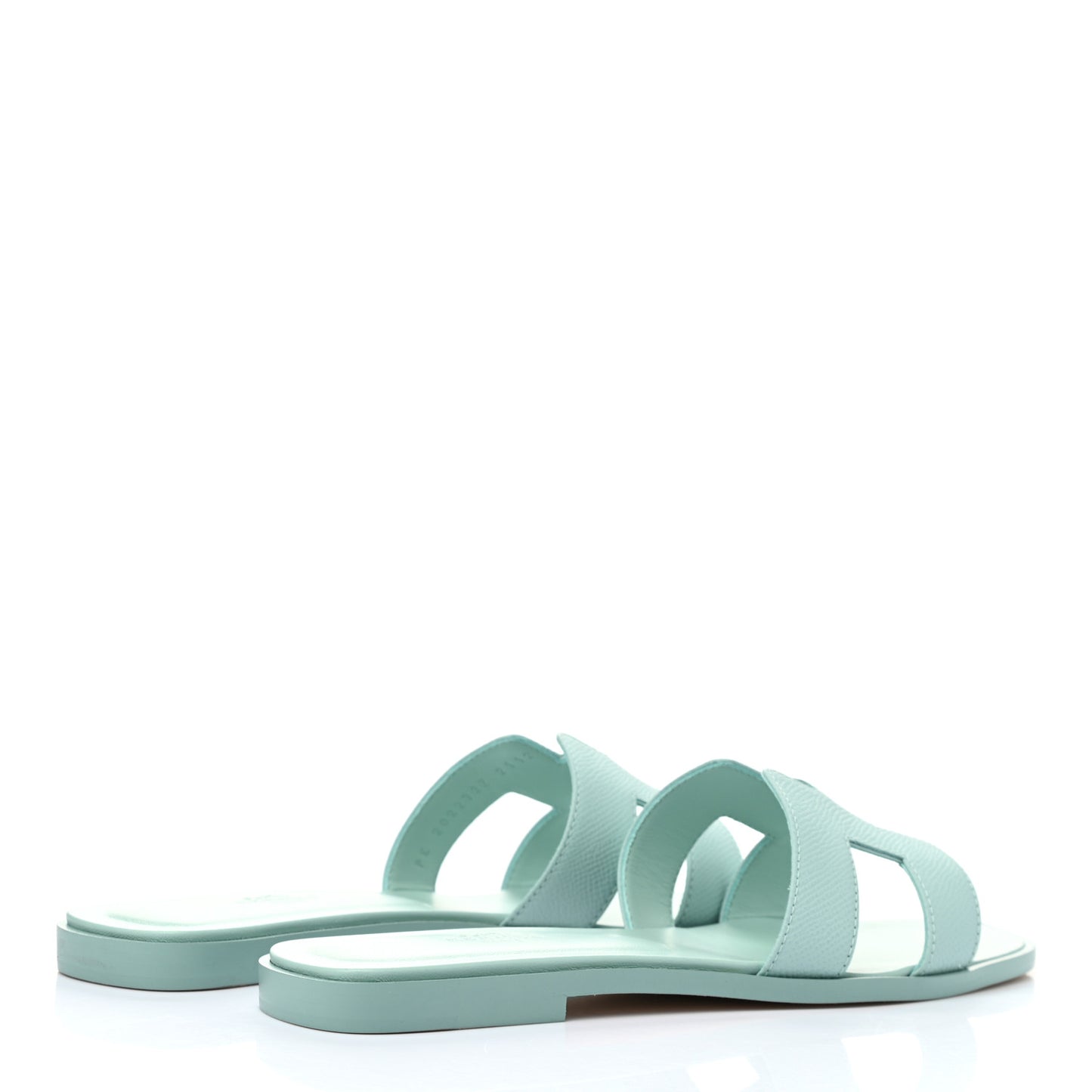 Epsom Oran Sandals 38.5 Vert Embrun