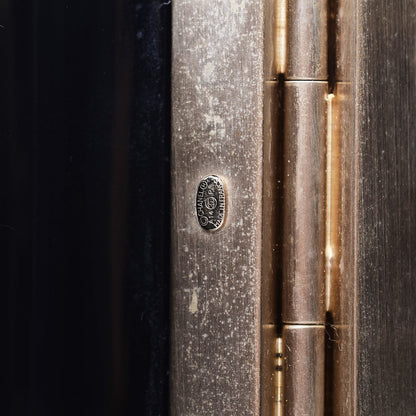 Chanel Resin Crystal CC Cuff Black Gold 5 of 6