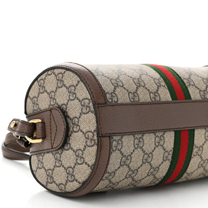 Gucci GG Supreme Monogram Web Small Ophidia Boston Bag Beige New Acero 9 of 10