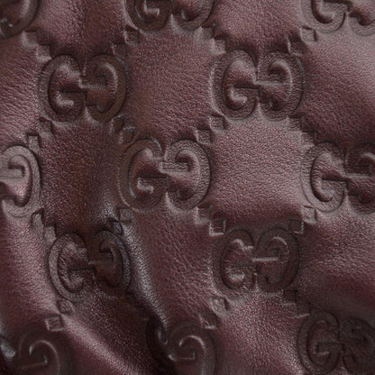 Gucci Guccissima D Gold Wristlet Bordeaux 8 of 8
